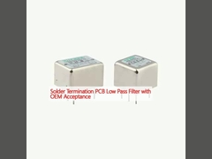 OEM গ্রহণের সাথে সোল্ডার সমাপ্তি PCB নিম্ন পাস ফিল্টার
