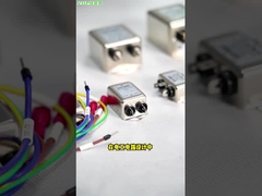 20A DC Emi ফিল্টার পৃষ্ঠ মাউন্ট বৈদ্যুতিক শক্তি লাইন ফিল্টার