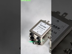 সর্বাধিক লিকেজ বর্তমান 115VAC/60HZ 1.4mA সর্বোচ্চ সহ 380/600V AC ফিল্টার।