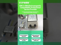 সিই ROHS সিঙ্গল ফেজ RFI ফিল্টার 0.5A-300A ইলেকট্রনিক ইন্টারফারেন্স ফিল্টার