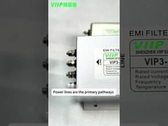 50/60Hz নামমাত্র কেন্দ্র ফ্রিকোয়েন্সি একক ফেজ ইএমআই ফিল্টার, যা উচ্চতর অ্যাটেনিউয়েশন স্তর প্রদান করে