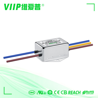কেনা লো পাস পাওয়ার লাইন এসি ইএমআই ফিল্টার 110V 250V ওয়্যার লিড সহ online manufacture