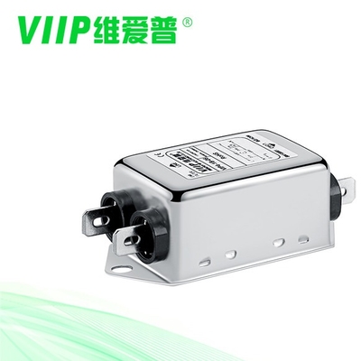 কেনা মেটাল কেস এসি লাইন RFI ফিল্টার, 1760VDC একক ফেজ ইএমআই ফিল্টার online manufacture
