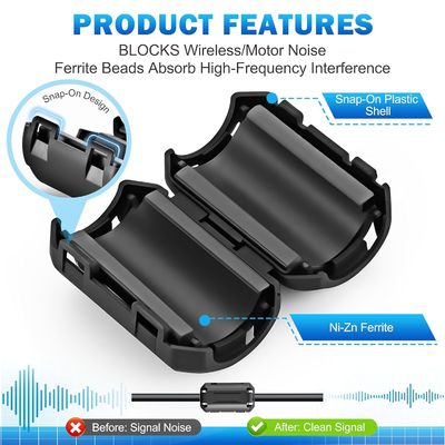 কেনা Snap-On Ferrite Ring for  cables  9mm V18003 online manufacture