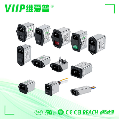 কেনা ভোল্টেজ প্রতিরোধ করুন 2KV EMC EMI ফিল্টার বিস্তৃত অপারেটিং তাপমাত্রা পরিসীমা সঙ্গে -40C- 85C online manufacture