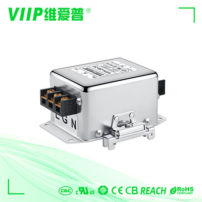 60-90dB অ্যাটেন্যুয়েশন লো পাস ফিল্টার 20A 3 ফেজ এসি লাইন ফিল্টার
