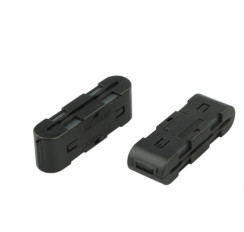 USB Scfs টাইপ ফেরাইট স্প্লিট কোর, ফ্ল্যাট কেবল ফেরাইট রিং স্পিকার চুম্বক