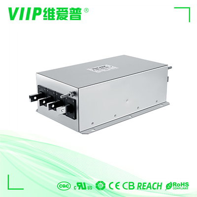 VFD মোটর ড্রাইভের জন্য 60-90dB 30A EMI সাপ্রেশন ফিল্টার
