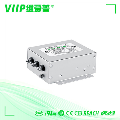 VFD-এর জন্য 250VAC 150A বৈদ্যুতিন সংকেতের মেরু বদল ইএমআই ফিল্টার আরএফআই সাপ্রেশন ফিল্টার