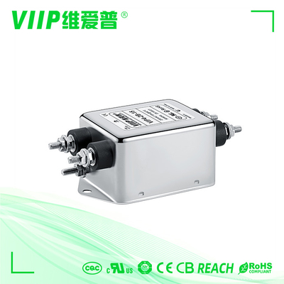 CNC মেশিনের জন্য 15A 50 / 60HZ বৈদ্যুতিক শক্তি EMC EMI ফিল্টার