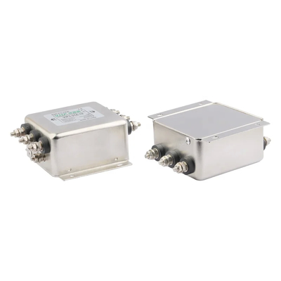 50dB ন্যূনতম সন্নিবেশ ক্ষতি 50/60Hz ফ্রিকোয়েন্সি জন্য সহজ ইনস্টল EMI ফিল্টার