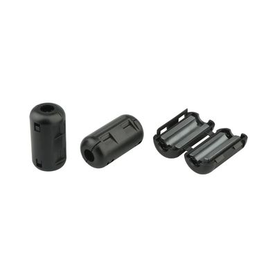 5mm Inner Size Clip On Ferrite Core with Plastic Cover for EMI Reduction in Car Cables