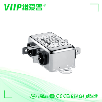 একক ফেজ RFI ফিল্টার 50 Ω ইনপুট প্রতিবন্ধকতা 20-100dB স্থিতিস্থাপক সংকেত সংক্রমণের জন্য স্টপব্যান্ড হ্রাস